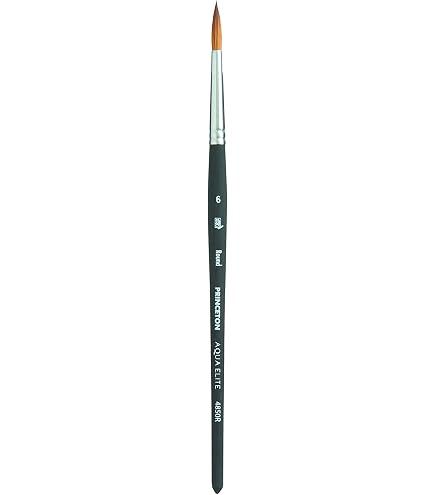 Amazon.com: Princeton Aqua Elite Stroke Brush, Synthetic, Short